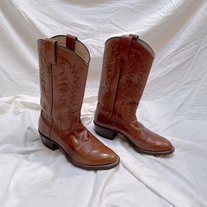 Men's Brown Leather Boots